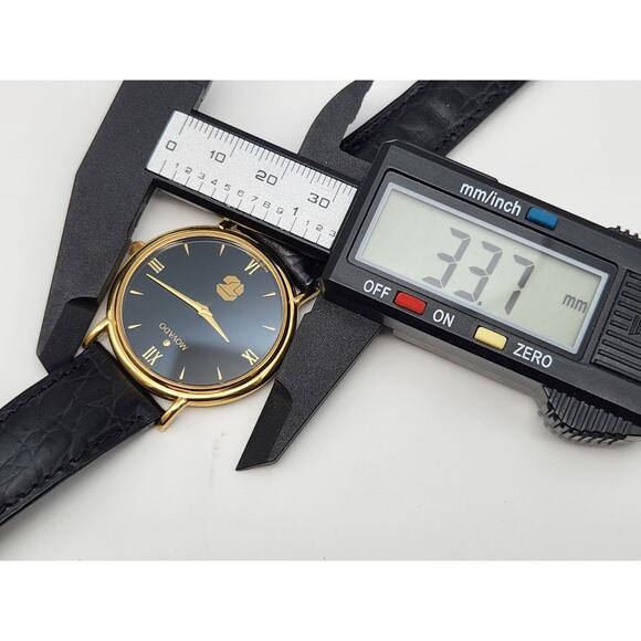 Movado Museum Classic Gold Tone Quartz Men's Wristwatch - New Battery - Picture 14 of 16